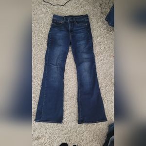Gap Flare High Rise Jeans